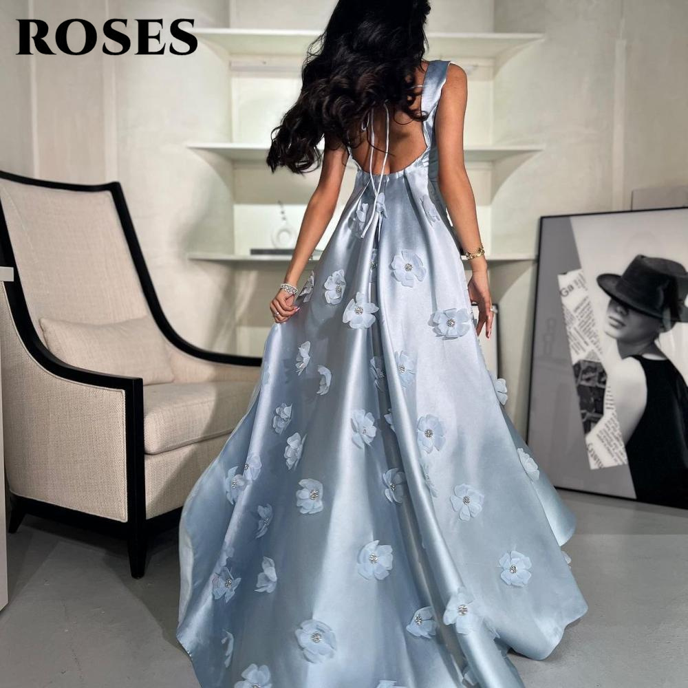 ROSES Sky Blue 3D Flowers Part - Custom Night Sky ulasan dan harga