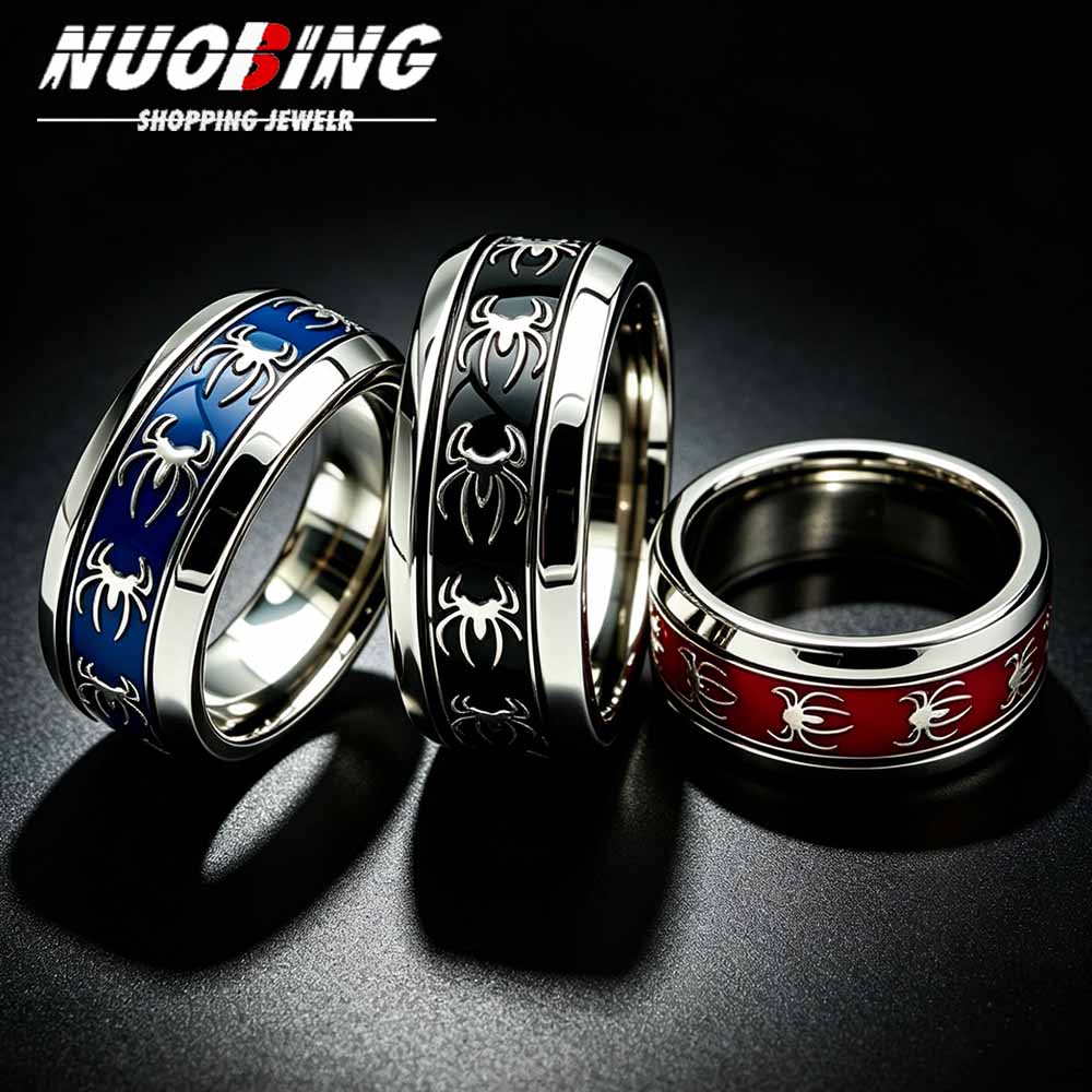 New Vintage Punk Spider Ring 3 - Initial Ring Custom ulasan dan harga