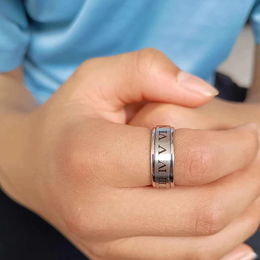 COOLTIME Anxiety Relief Custom - Initial Ring Custom ulasan dan harga