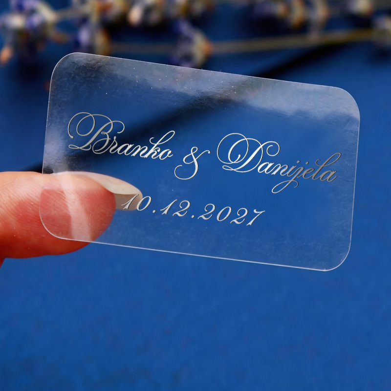 50 Personalized Rectangular St - Personalised Candle Label ulasan dan harga