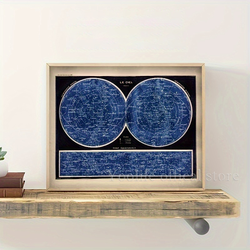 1pc Celestial Planisphere Map  - Custom Star Map ulasan dan harga