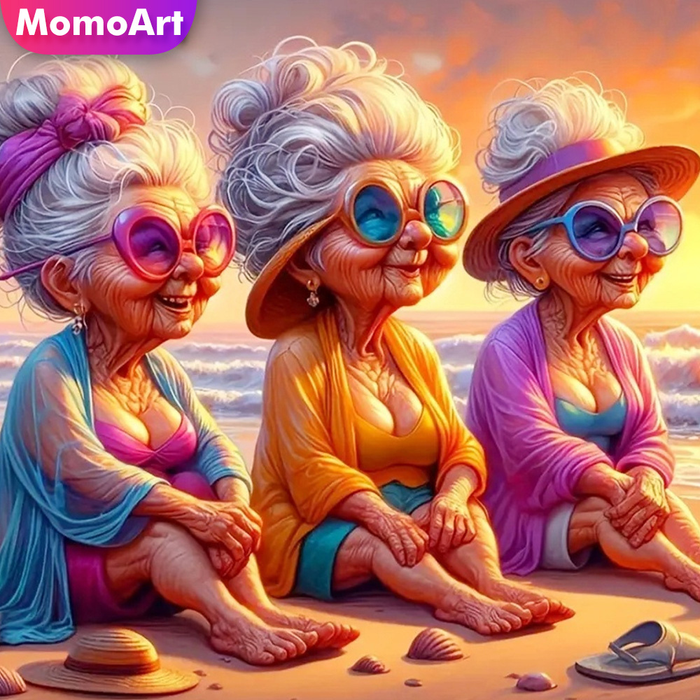 Momoart Diamond Painting Old L - Photo Mosaic Print ulasan dan harga