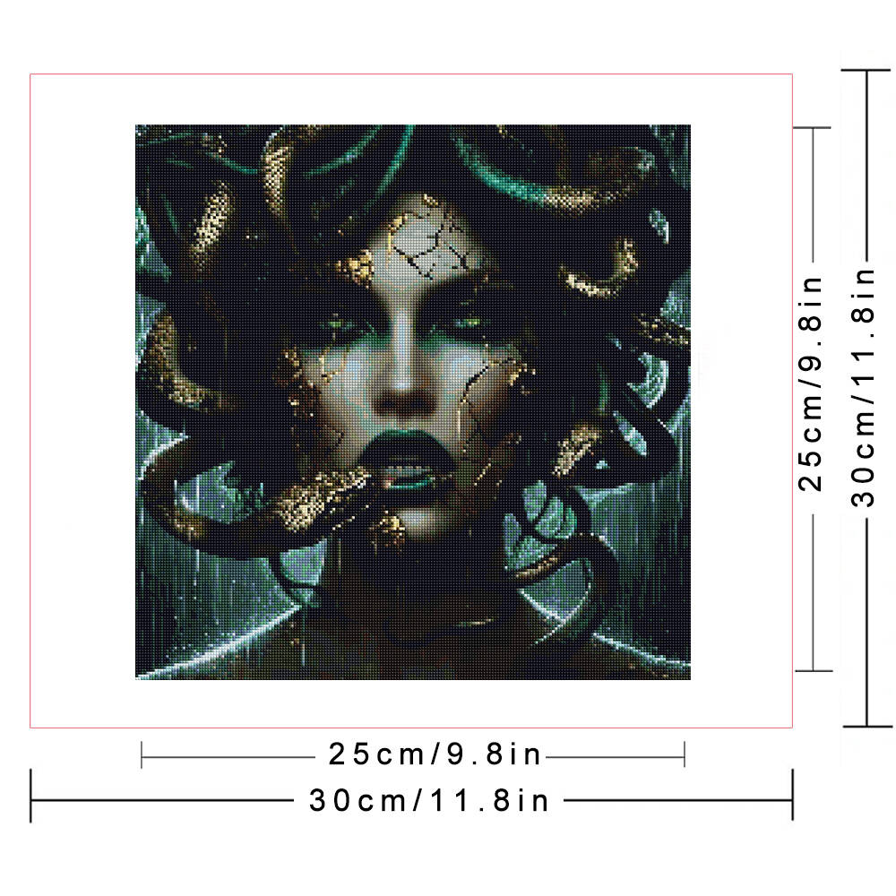 Frameless, Diamond Mosaic Full - Photo Mosaic Print ulasan dan harga