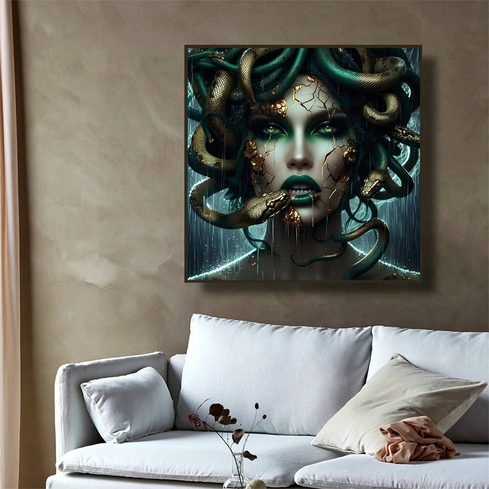 Frameless, Diamond Mosaic Full - Photo Mosaic Print ulasan dan harga