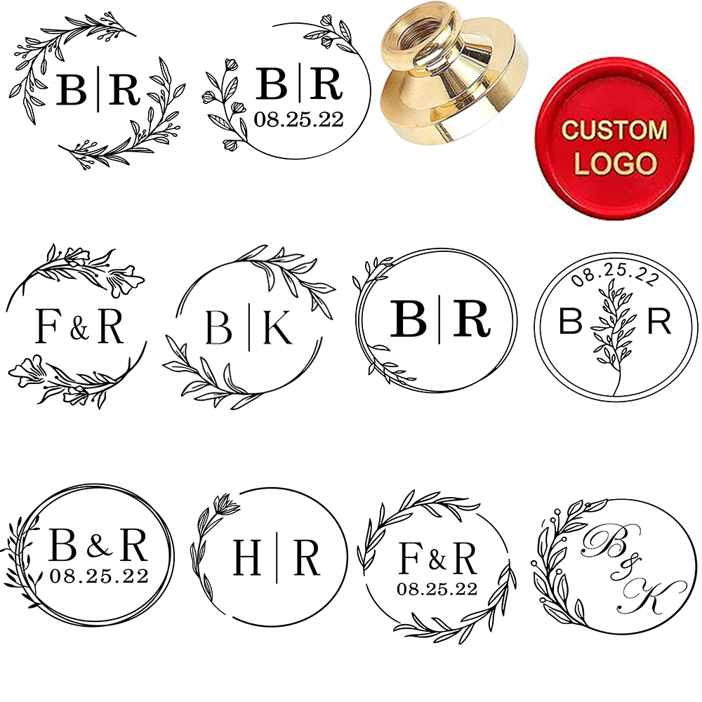 Custom Letter Wax Seal Stamp K - Wax Seal Letter Kit ulasan dan harga