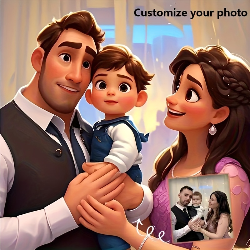 Customizable Cartoon Portrait  - Pet Portrait Custom ulasan dan harga