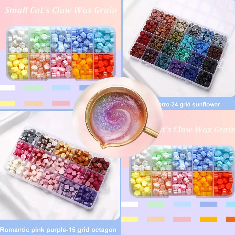 600Pcs Box Sealing Wax Beads,  - Wax Seal Letter Kit ulasan dan harga