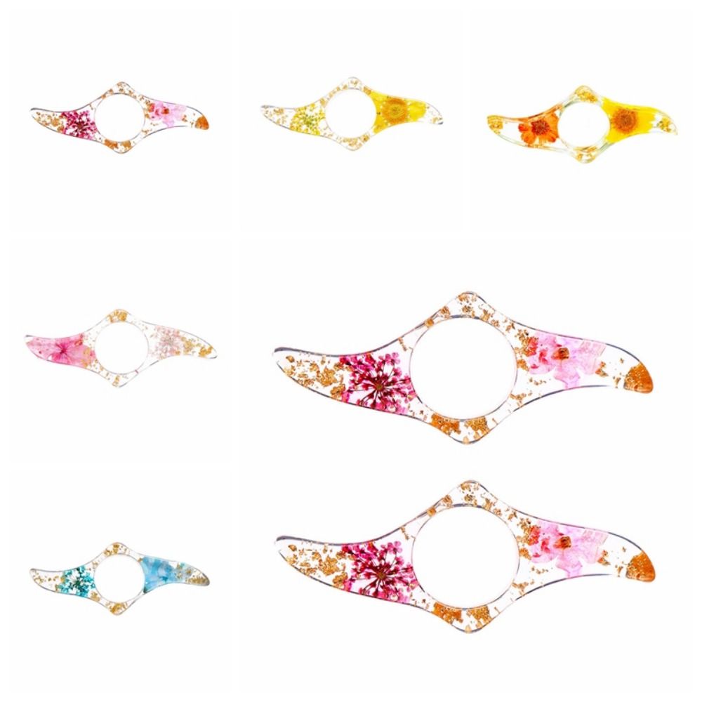 Book Accessories Acrylic Thumb - Dried Flower Bookmark ulasan dan harga