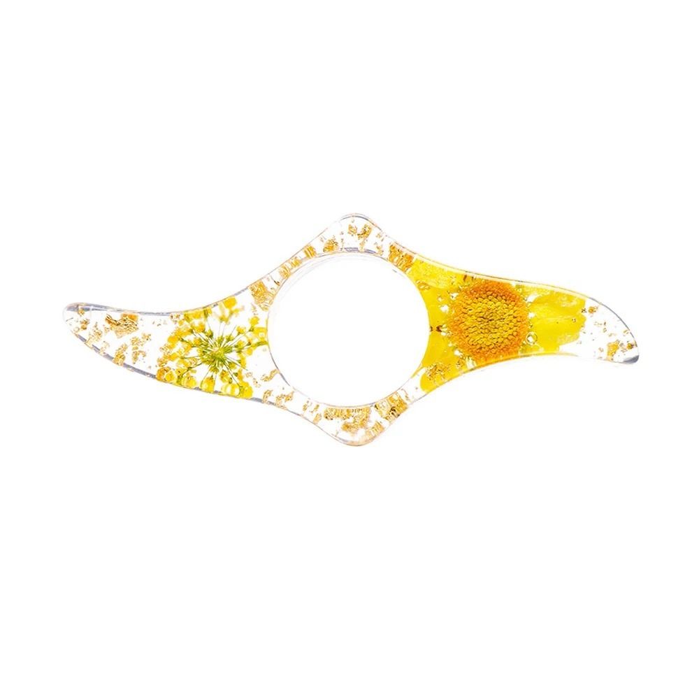 Book Accessories Acrylic Thumb - Dried Flower Bookmark ulasan dan harga