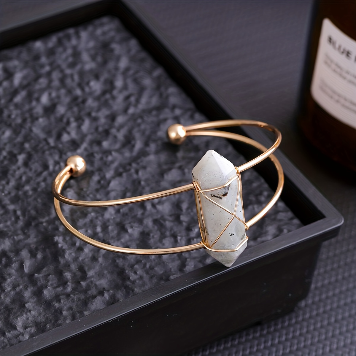YEEVAA 1pc Natural Crystal Gem - Coordinates Bracelet ulasan dan harga
