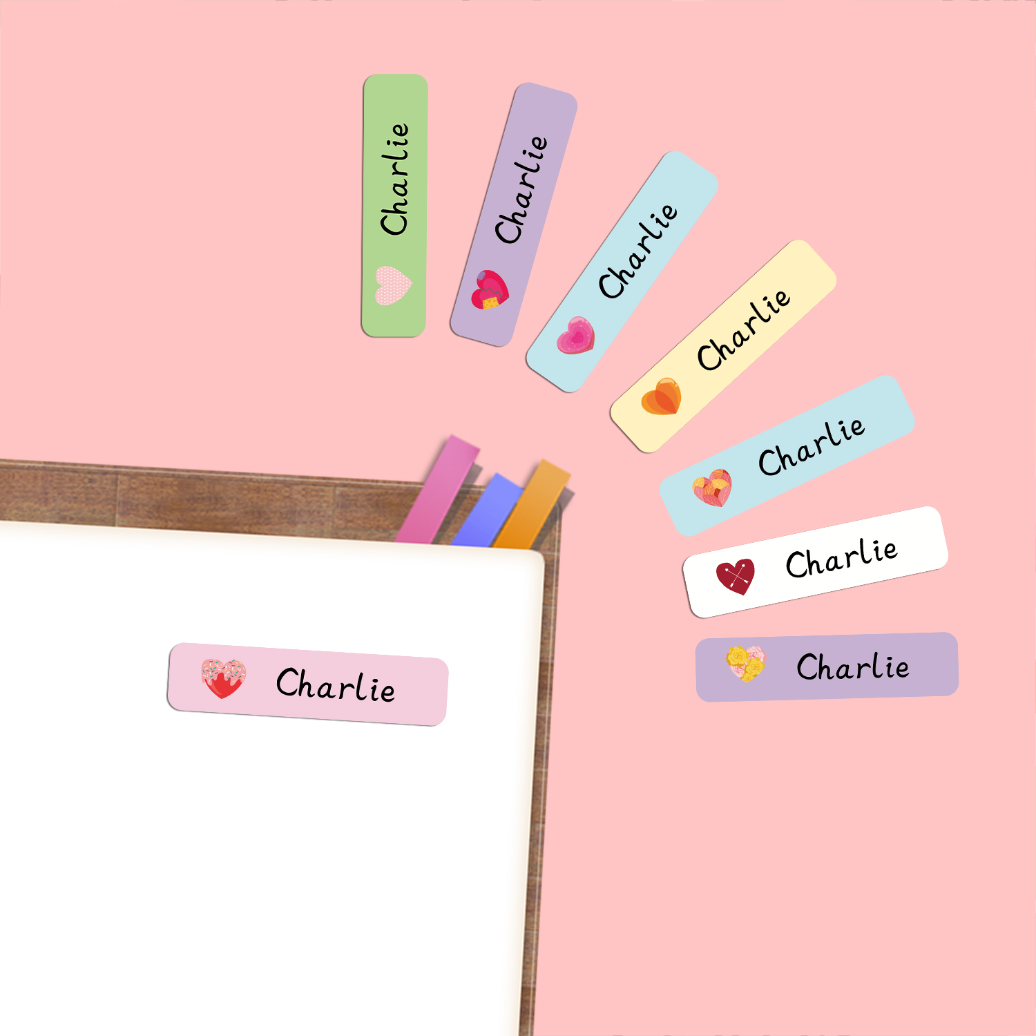 Personalized Heart Shape Name  - Personalized Name Box ulasan dan harga