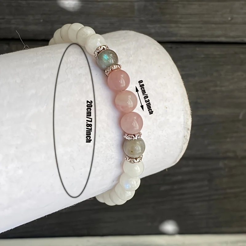 New Moonstone, Labradorite and - Coordinates Bracelet ulasan dan harga