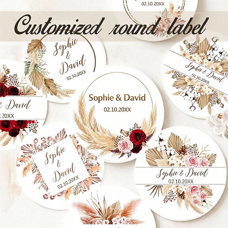 Personalized Boho Dried Pampas - Personalized Name Box ulasan dan harga