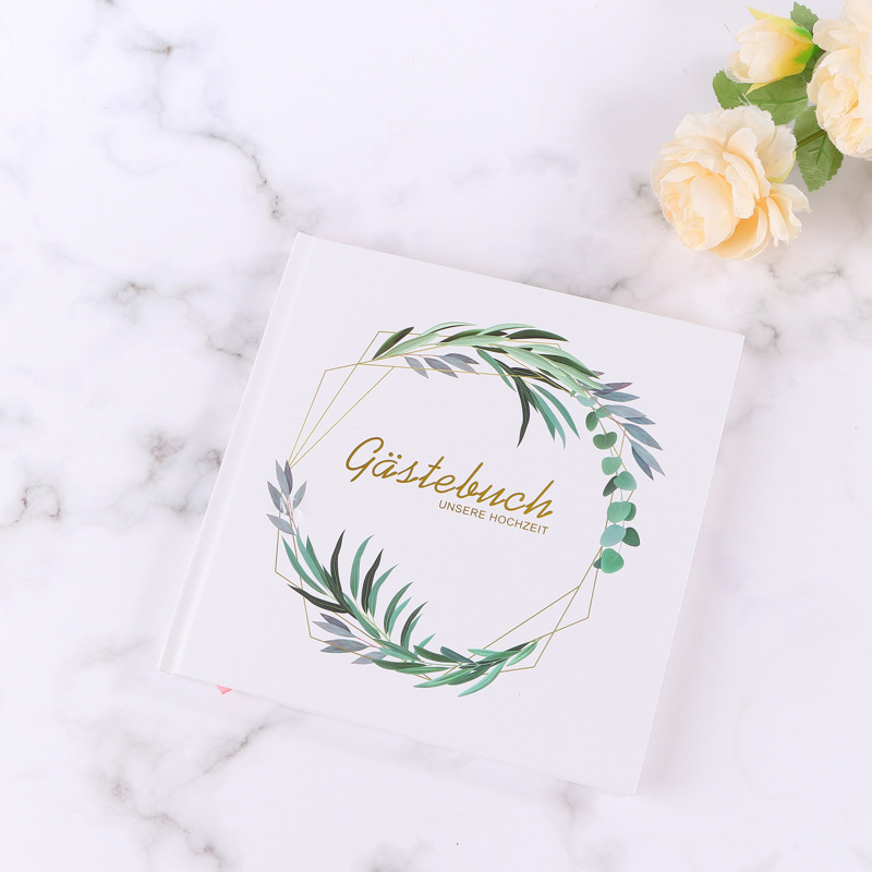 Custom Wedding Guest Book with - Custom Photo Book ulasan dan harga