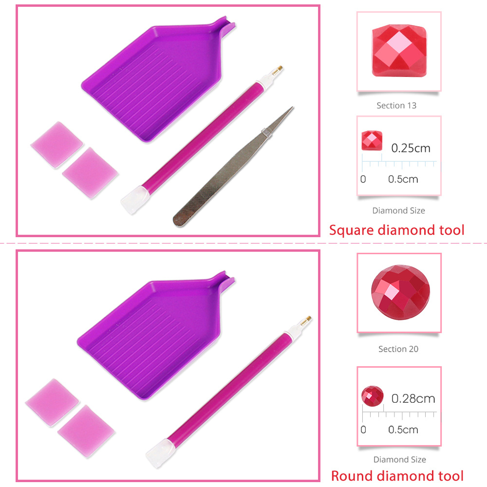 Momoart 5D DIY Diamond Mosaic  - Photo Mosaic Print ulasan dan harga