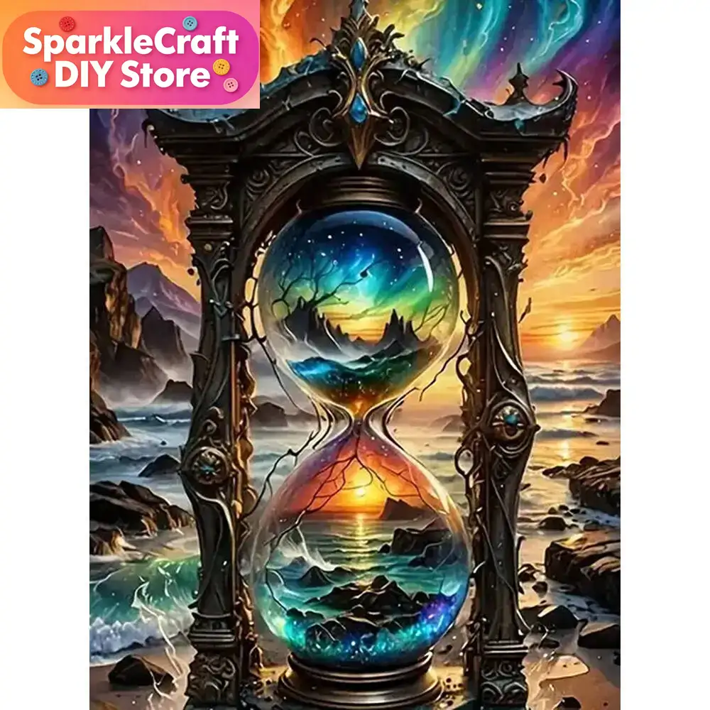 1PC frameless  Diamond Paintin - Photo Mosaic Print ulasan dan harga
