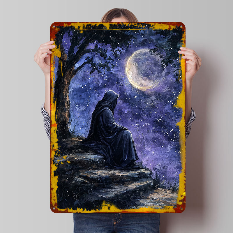 Night Sky Watcher Tin Plaque P - Custom Night Sky ulasan dan harga