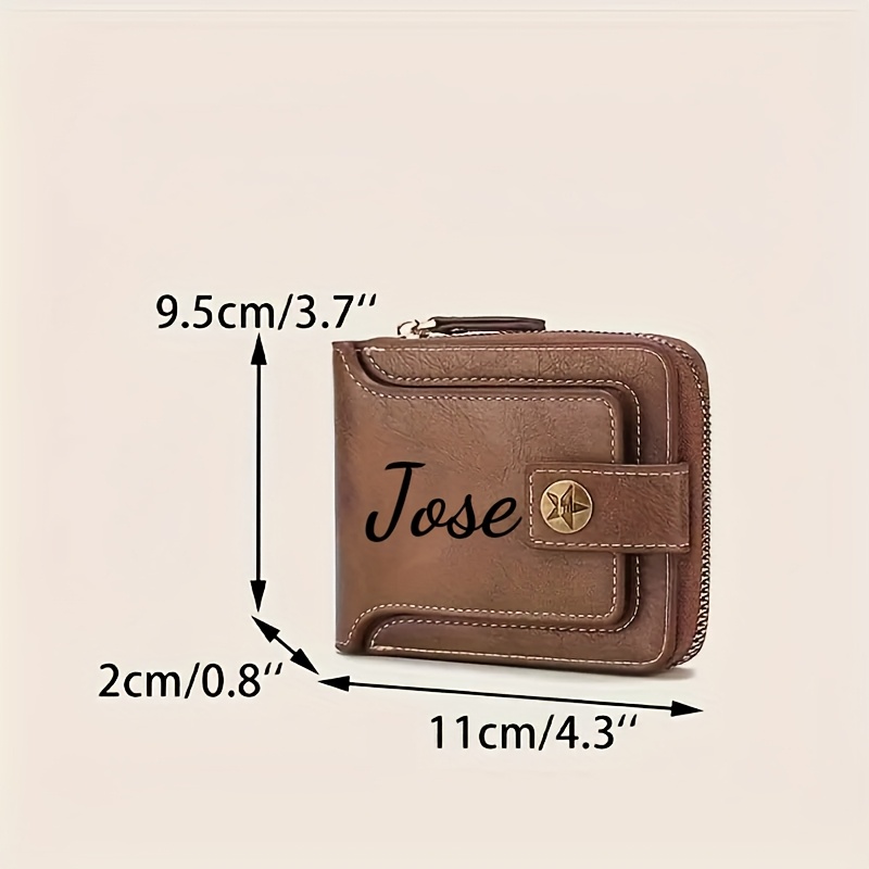 Custom Name Men's Wallet Gift  - Personalized Name Box ulasan dan harga