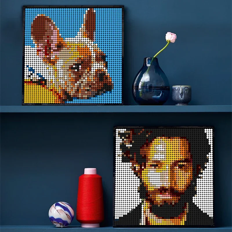 Pixel Art Custom Photo Persona - Pet Portrait Custom ulasan dan harga