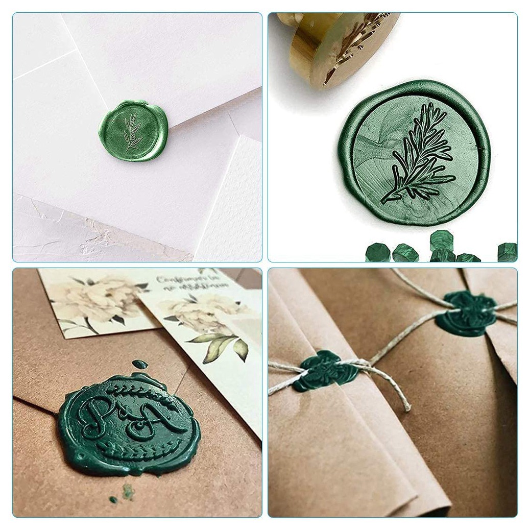 AT84-Sealing Wax Beads, 200 Pi - Wax Seal Letter Kit ulasan dan harga