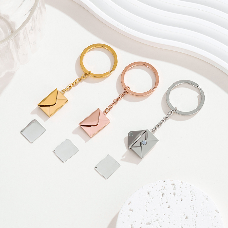 Can Open Envelope Custom Keych - Initial Ring Custom ulasan dan harga