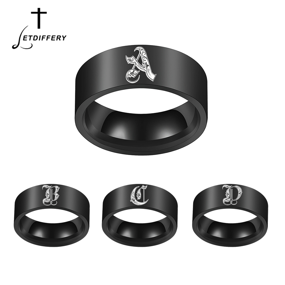 Letdiffery Customized Engraved - Initial Ring Custom ulasan dan harga
