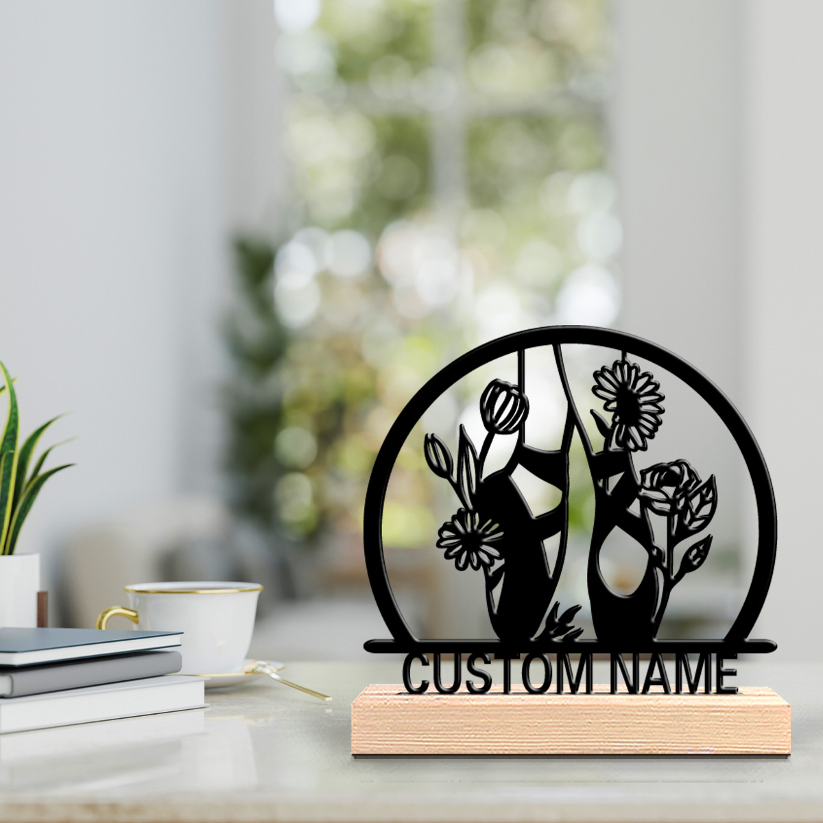 1pc beautiful personalized bal - Engraved Wood Frame ulasan dan harga