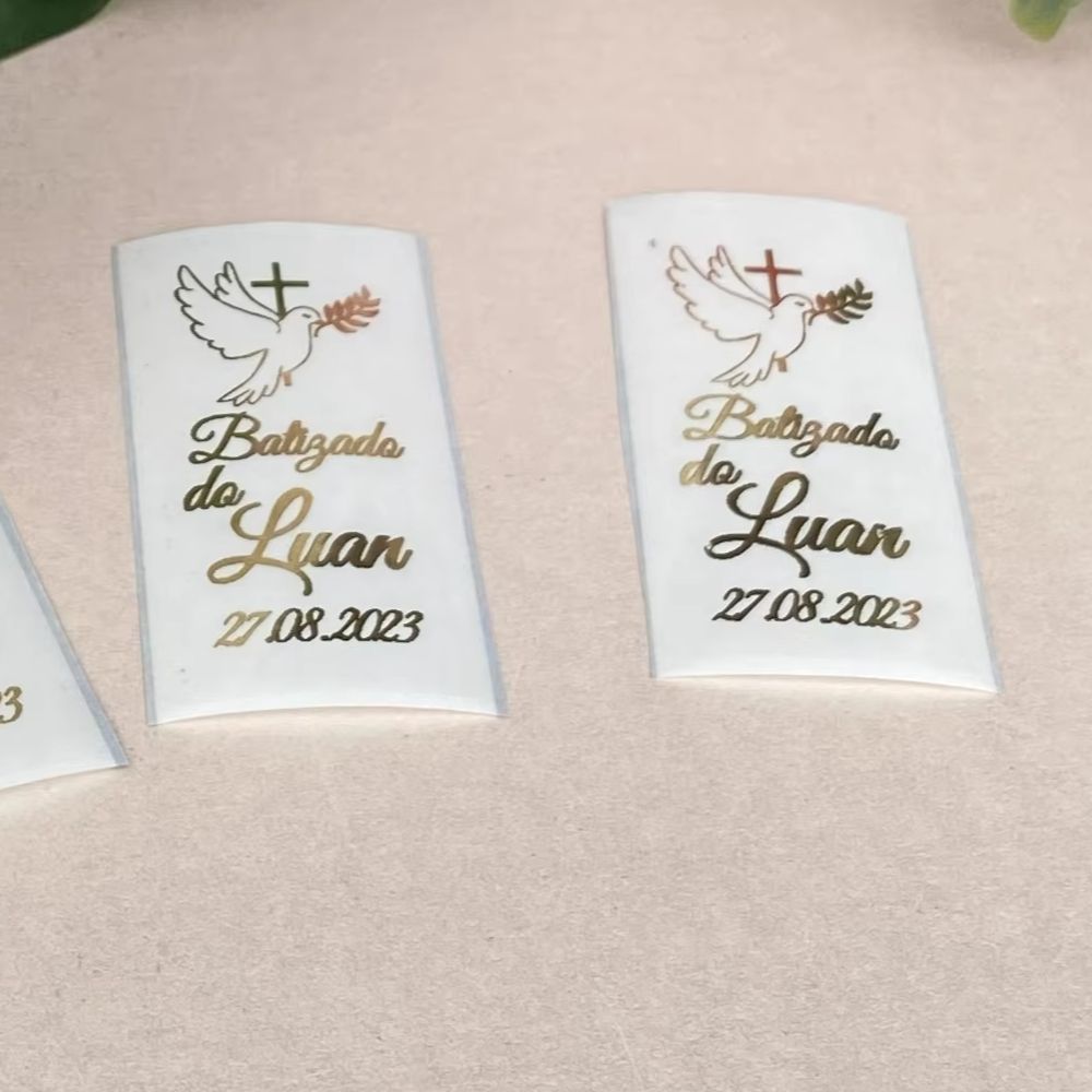 10 Personalized My Baptism Tap - Personalised Candle Label ulasan dan harga