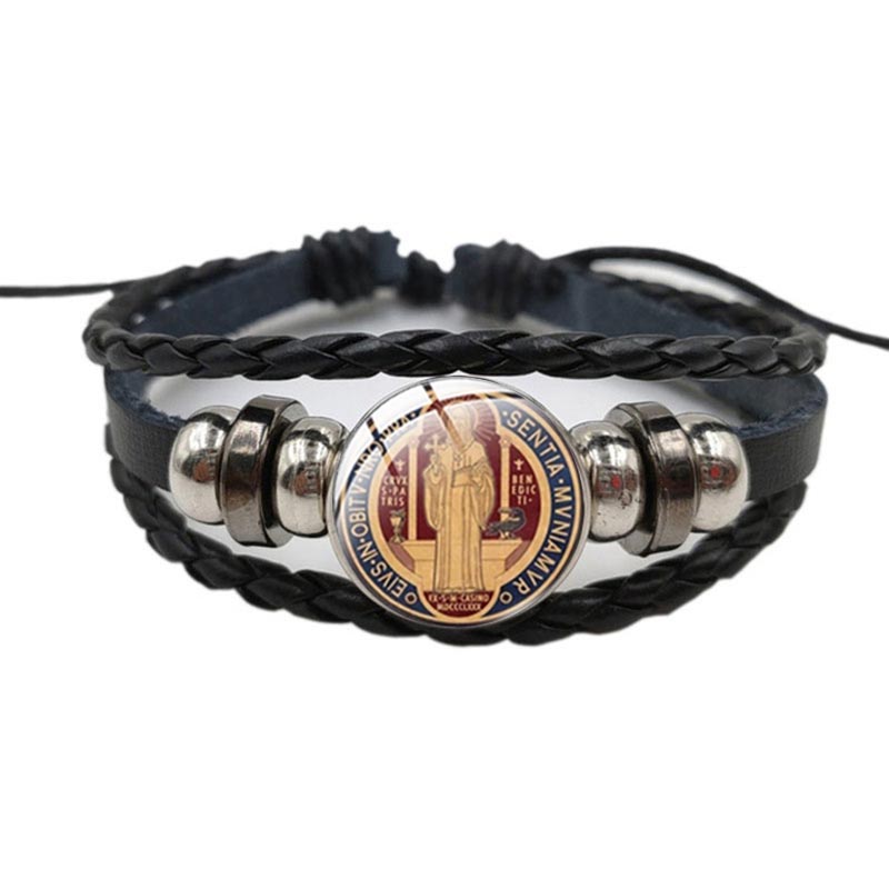 Catholic Saint Benedict Exorci - Coordinates Bracelet ulasan dan harga