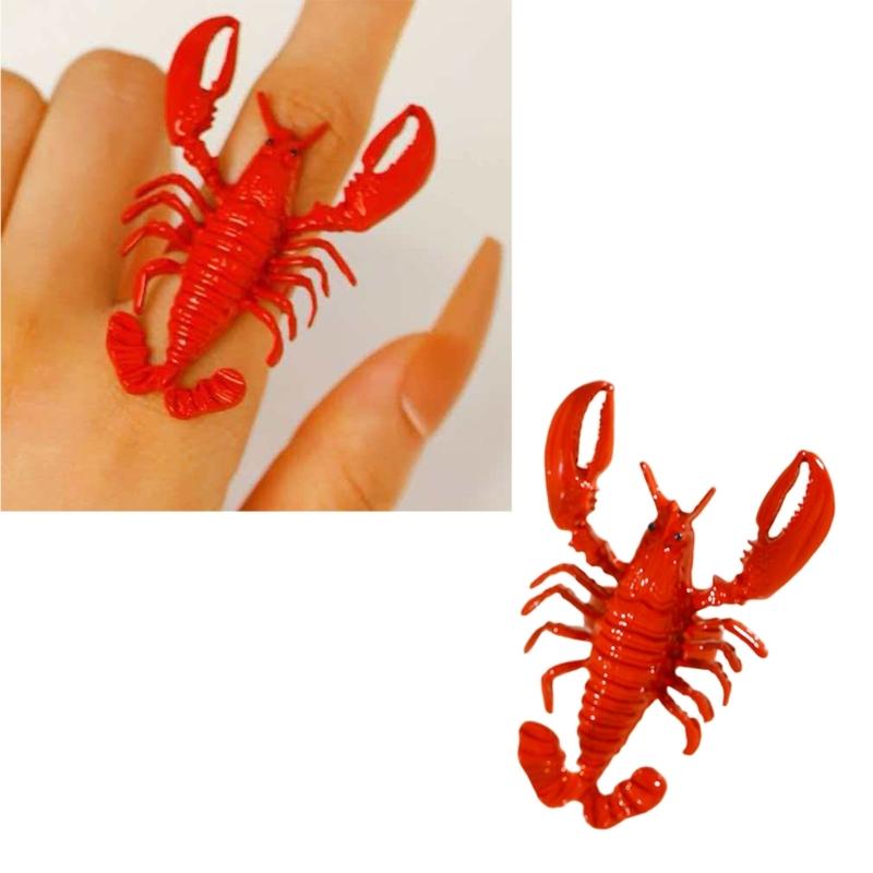 39BB Eye Catching Red Lobster  - Coordinates Bracelet ulasan dan harga