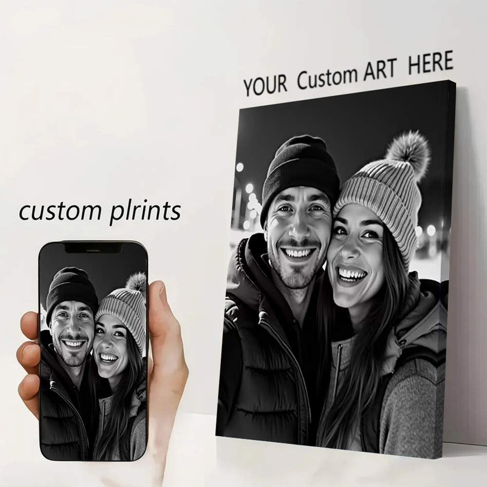 Custom Print Canvas Painting F - Custom Map Poster ulasan dan harga